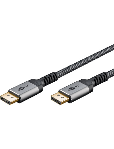 Goobay DisplayPort Cable 2.0/2.1, 80 Gbit/s | 75686 | DisplayPort to DisplayPort