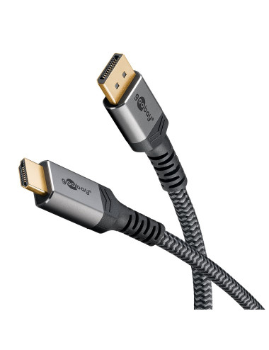 Goobay DisplayPort to HDMI Cable | 65268 | DisplayPort to HDMI
