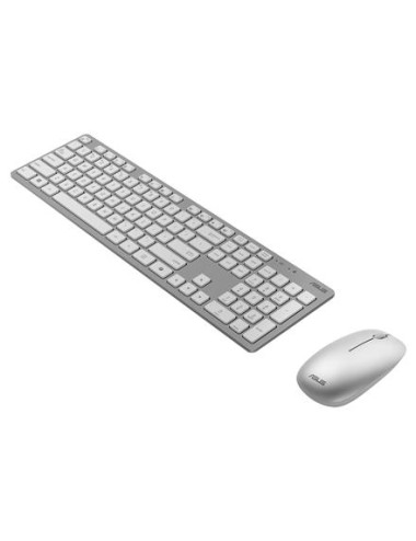 KEYBOARD +MOUSE WRL OPT. W5000/WHITE 90XB0430-BKM3D0 ASUS