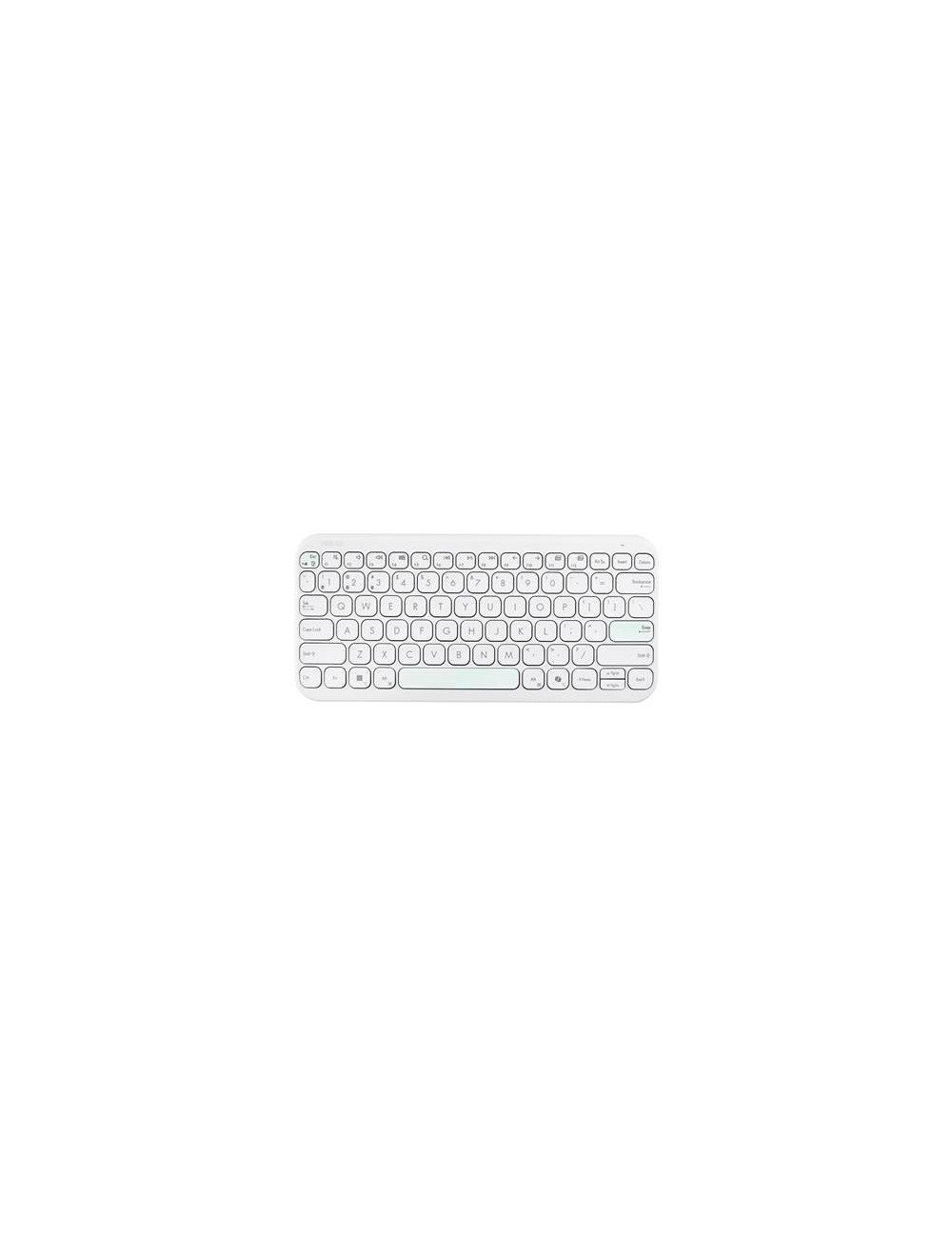 KEYBOARD WRL KW100 WHITE/90XB0880-BKB4F0 ASUS