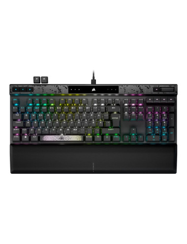 Corsair | MGX Switch | Gaming Keyboard | K70 MAX RGB | Gaming keyboard | Wired | RGB LED light | NA | Black | Magnetic-Mechanica
