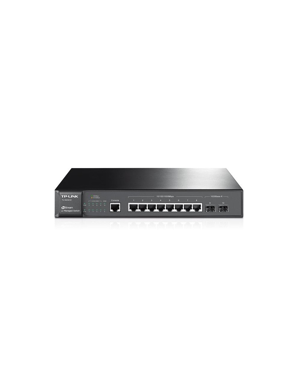 Switch|TP-LINK|Omada|TL-SG3210|Type L2|8x10Base-T / 100Base-TX / 1000Base-T|2xSFP|TL-SG3210