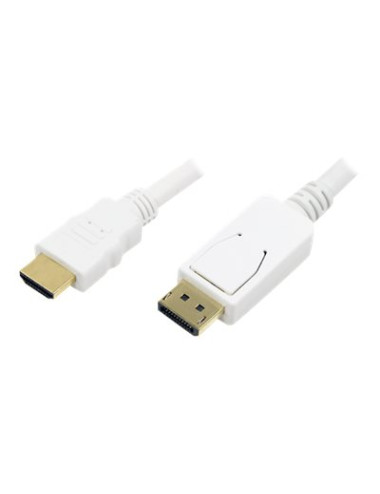 Logilink | Cable DisplayPort to HDMI | CV0055 | DP to HDMI | 2 m