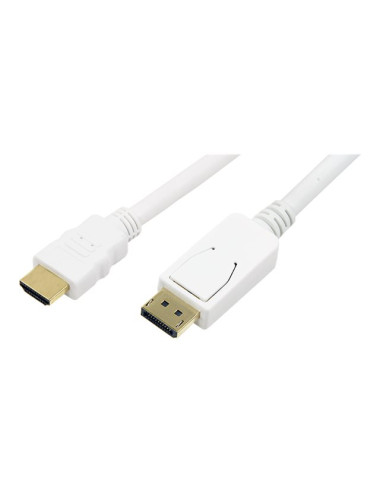 Logilink | Cable DisplayPort to HDMI | CV0055 | DP to HDMI | 2 m