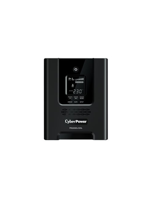 CyberPower | Smart App UPS Systems | PR2200ELCDSL | 2200 VA | 1980 W