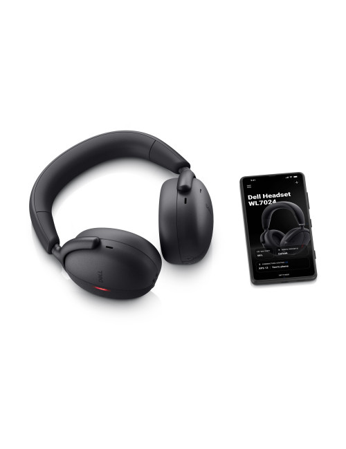 Dell Premier Headset | WL7024 | Bluetooth | Built-in microphone | Wireless | Black | ANC