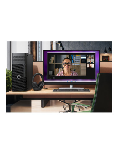 Dell Premier Headset | WL7024 | Bluetooth | Built-in microphone | Wireless | Black | ANC