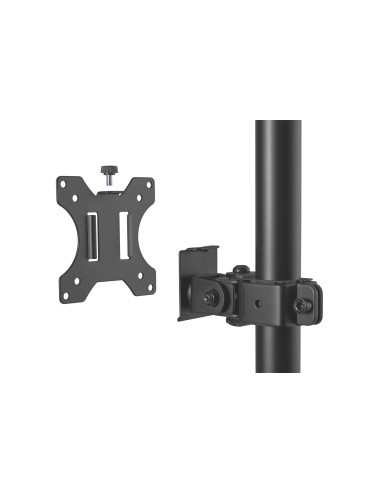 Digitus Desk Mount | DA-90438 | Adjustable Height, Rotate, Tilt, Swivel | 17-32 " | Maximum weight (capacity) 2x8 kg | Black