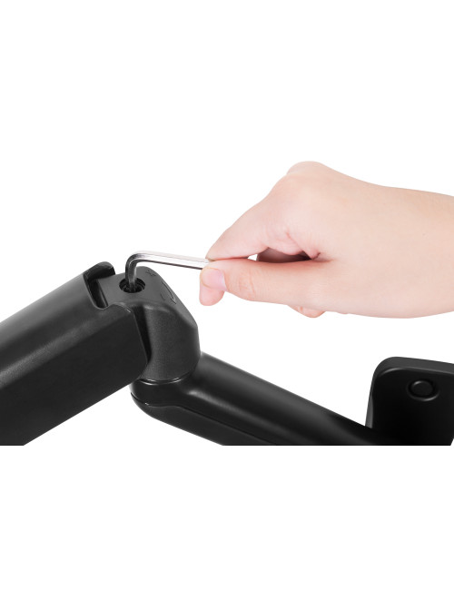 Digitus Wall mount | DA-90425 | Tilt, swivel, rotate | 15-32 " | Maximum weight (capacity) 9 kg | Black