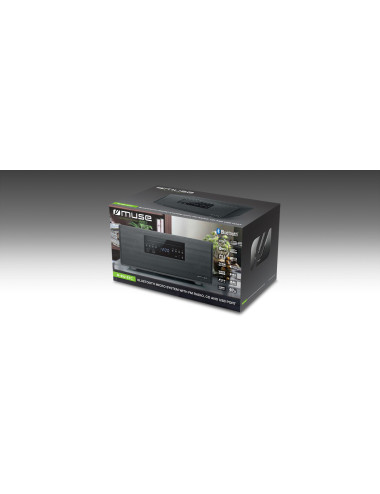 Muse | Bluetooth Micro System | M-692 BTC | Yes | 2 x 30 W | Bluetooth | Black | NFC features | Wireless connection