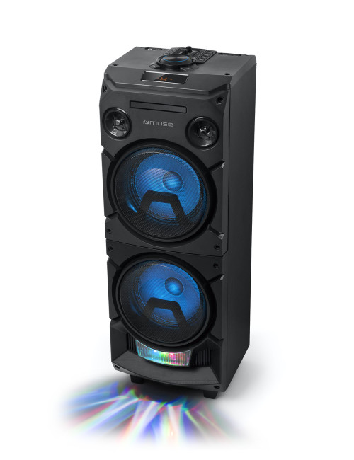 Muse | Portable Party Box Speaker | M-1937 DJ | 600 W | Bluetooth | Black | Portable | Wireless connection