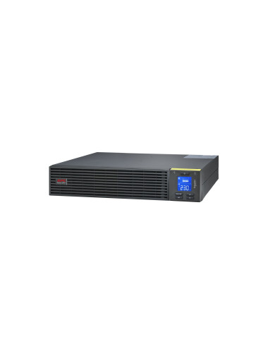 Schneider Electric Easy UPS, Rackmount 2U, Intelligent Card Slot, LCD, W/Rail Kit | SRV1KRIRK-E | 1000 VA | 900 W