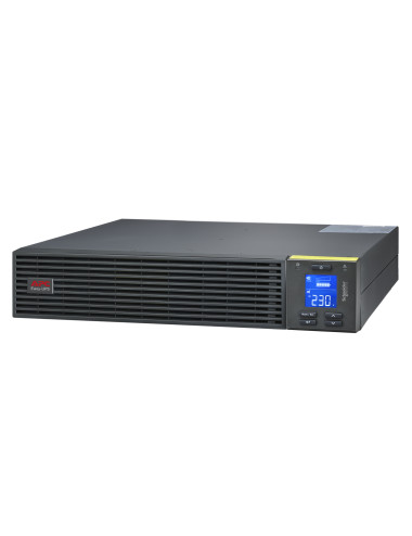 Schneider Electric Easy UPS, Rackmount 2U, Intelligent Card Slot, LCD, W/Rail Kit | SRV1KRIRK-E | 1000 VA | 900 W