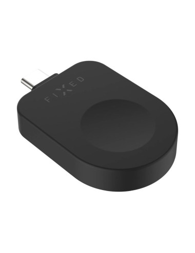 Fixed USB-C Charging Adapter for Apple Watch compatible with Powerstation Uni, Black