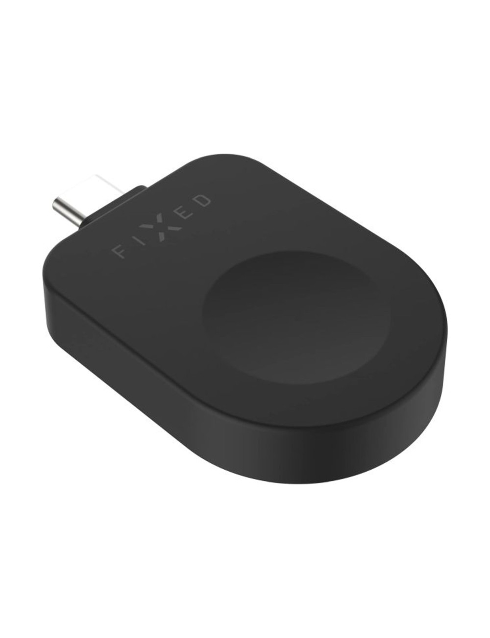 Fixed USB-C Charging Adapter for Apple Watch compatible with Powerstation Uni, Black