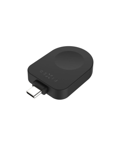 Fixed USB-C Charging Adapter for Apple Watch compatible with Powerstation Uni, Black