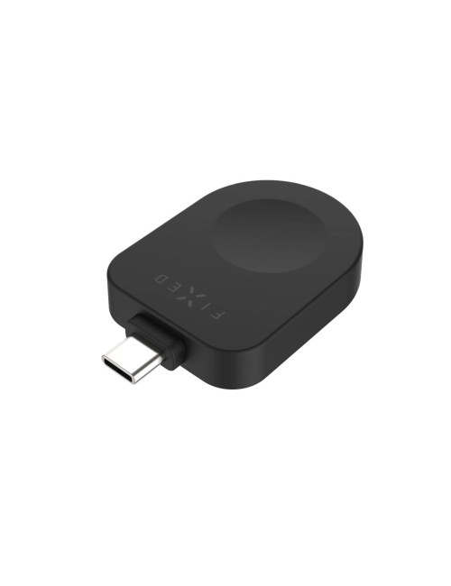 Fixed USB-C Charging Adapter for Apple Watch compatible with Powerstation Uni, Black