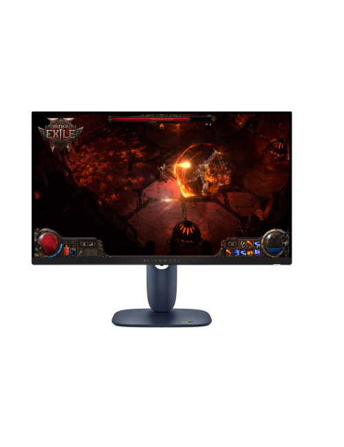 Dell Alienware AW2725DM | 27 " | Fast IPS | WQHD | 16:9 | 180 Hz | 1 ms | 2560 x 1440 pixels | 400 cd/m | HDMI ports quantity 2 