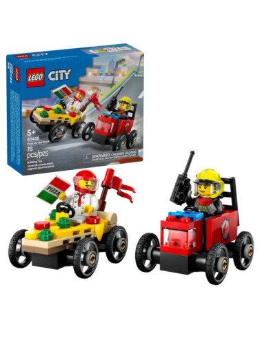 LEGO CITY 60458 Pizza vs....