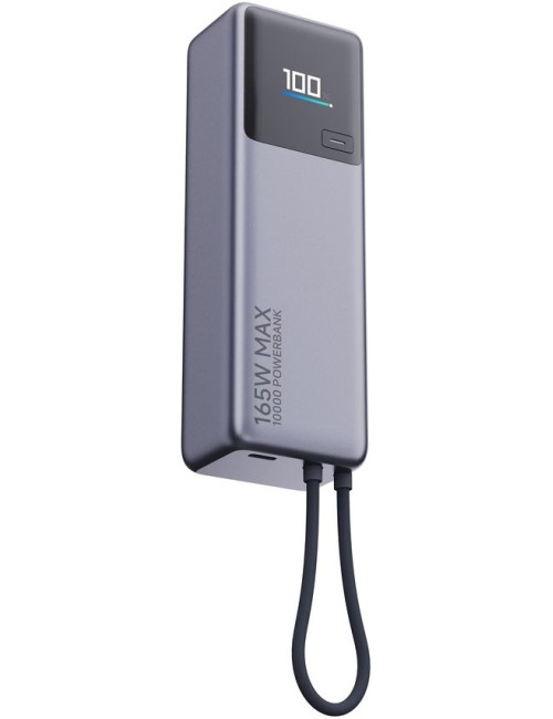 Xiaomi 165W Power Bank (Integrated Cable) | 10000 mAh | USB-C | Gray