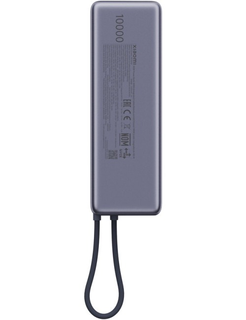 Xiaomi 165W Power Bank (Integrated Cable) | 10000 mAh | USB-C | Gray