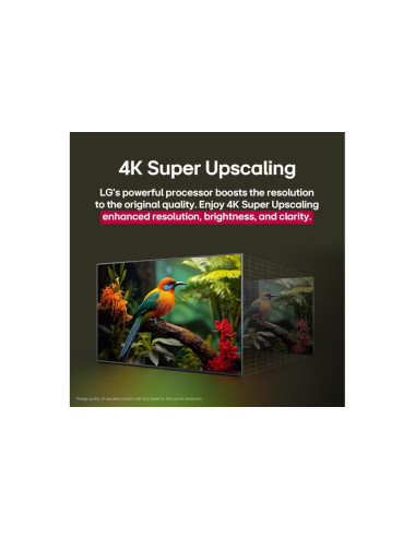 LG QNED AI 4K TV | 86QNED80A3A | 86 | Smart TV | webOS 25 | UHD | Black