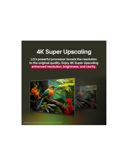 LG QNED AI 4K TV | 86QNED80A3A | 86 | Smart TV | webOS 25 | UHD | Black