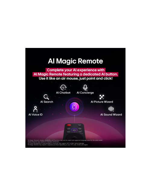 LG QNED AI 4K TV | 86QNED80A3A | 86 | Smart TV | webOS 25 | UHD | Black