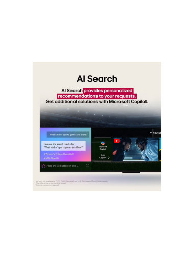 LG QNED AI 4K TV | 86QNED80A3A | 86 | Smart TV | webOS 25 | UHD | Black