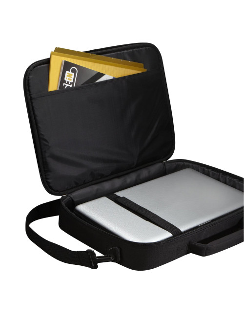 Case Logic | VNCI215 | Fits up to size 15.6 " | Messenger - Briefcase | Black | Shoulder strap