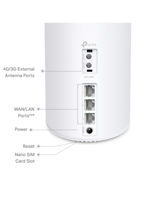 TP-LINK Deco X10-4G(1-pack) 4G+ AX1500 Whole Home Mesh Wi-Fi 6 Router | TP-LINK 4G+ AX1500 Whole Home Mesh Wi-Fi 6 Router | Deco