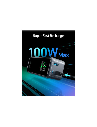 Anker Power Bank, 200 W | Prime | 20000 mAh | Black