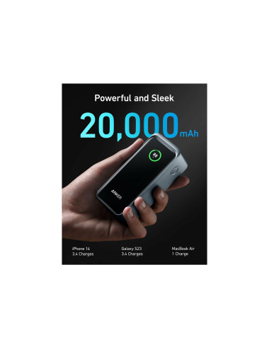 Anker Power Bank, 200 W | Prime | 20000 mAh | Black