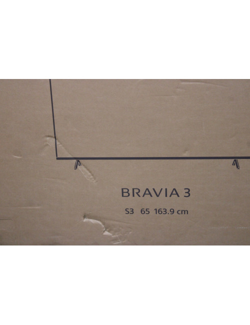 Sony K65S35B Bravia 3 | 65 | Smart TV | Android TV | QFHD | Black | DAMAGED PACKAGING