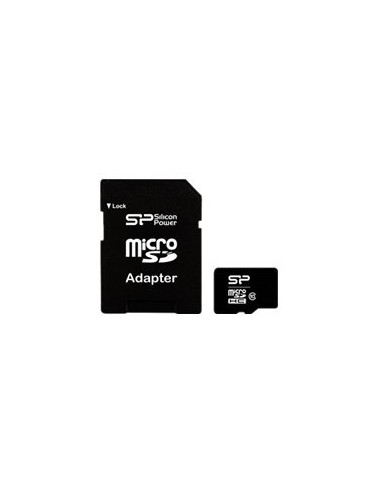 Silicon Power | 16 GB | MicroSDHC | Flash memory class 10 | SD adapter