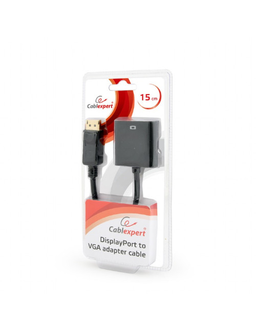 Cablexpert DisplayPort to VGA adapter cable, Black | Cablexpert