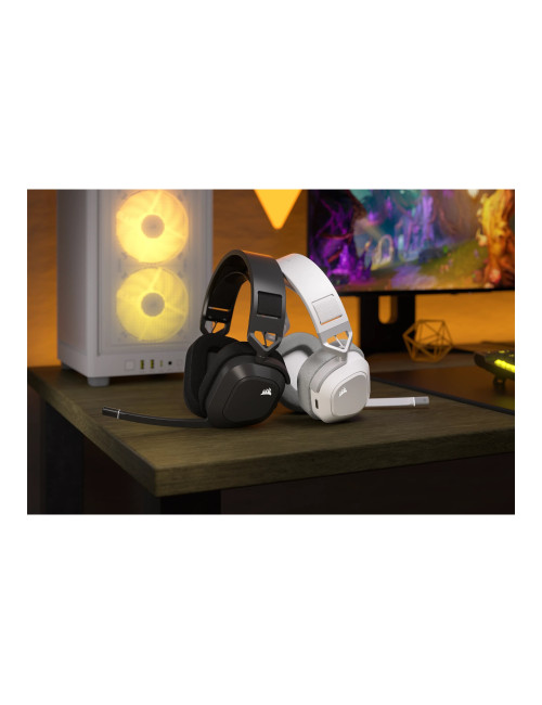 Corsair | Gaming Headset | HS80 Max | Bluetooth | Built-in microphone | Wireless | Steel Gray | Bluetooth | Over-Ear | Wireless