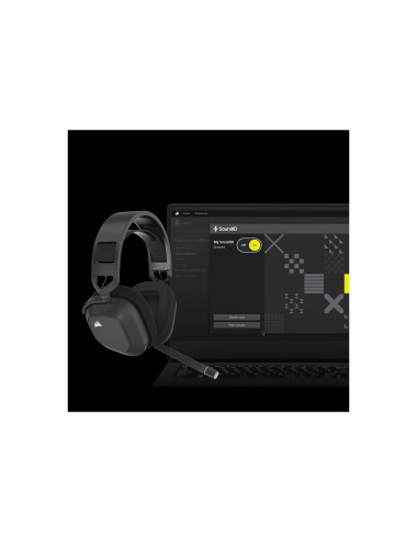 Corsair | Gaming Headset | HS80 Max | Bluetooth | Built-in microphone | Wireless | Steel Gray | Bluetooth | Over-Ear | Wireless