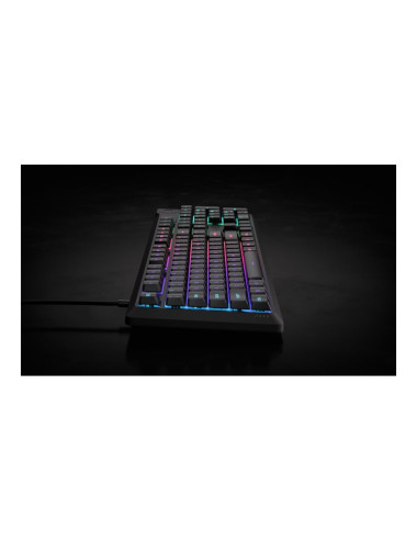 Corsair K55 CORE RGB | Gaming keyboard | Wired | NA | Black | USB 2.0 Type-A
