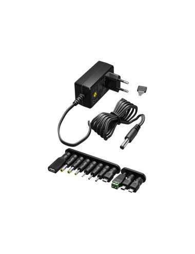 Goobay Universal Power Supply 3 V - 12 V, Max. 7.2 W