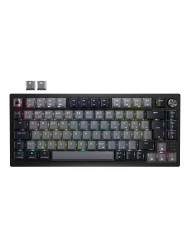 Corsair Keyboard | K65 PLUS | Mechanical Gaming Keyboard | Wireless | Nordic | Black | USB Type-A | CORSAIR MLX Red