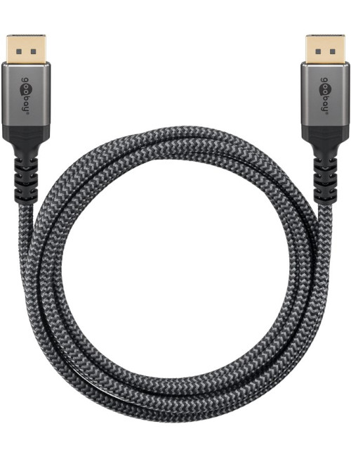Goobay DisplayPort Cable 2.0/2.1, 80 Gbit/s | 75685 | DisplayPort to DisplayPort