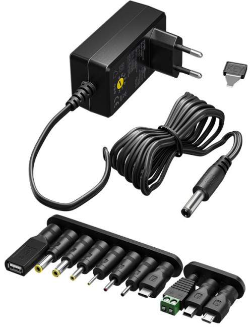 Goobay Universal Power Supply 5-15V, Max. 36W, 2.4A | 74436