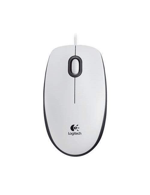 MOUSE USB OPTICAL M100/WHITE 910-006764 LOGITECH
