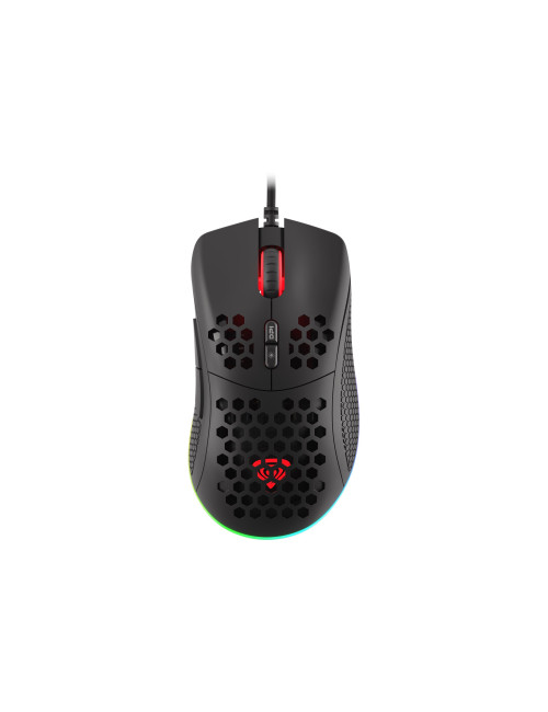 Genesis | Gaming Mouse | Krypton 555 | Wired | Optical | Gaming Mouse | USB 2.0 | Black | Yes