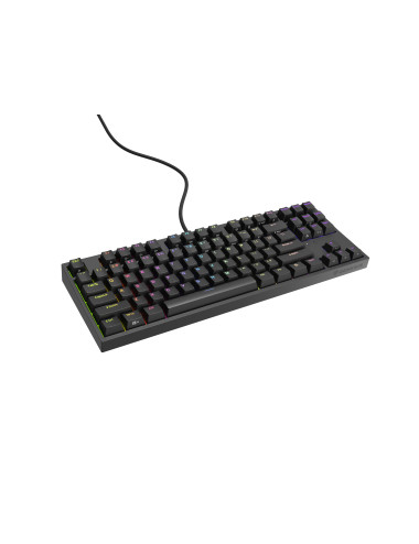 Genesis | Mechanical Gaming Keyboard | THOR 404 TKL RGB | Black | Mechanical Gaming Keyboard | Wired | US | USB Type-A | 1005 g 