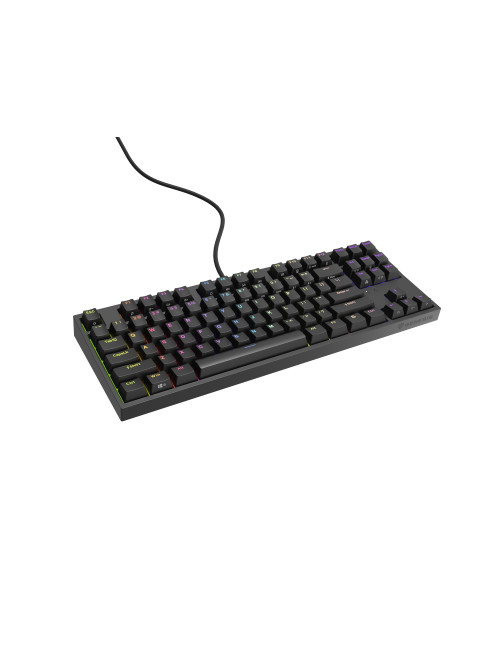 Genesis | Mechanical Gaming Keyboard | THOR 404 TKL RGB | Black | Mechanical Gaming Keyboard | Wired | US | USB Type-A | 1005 g 