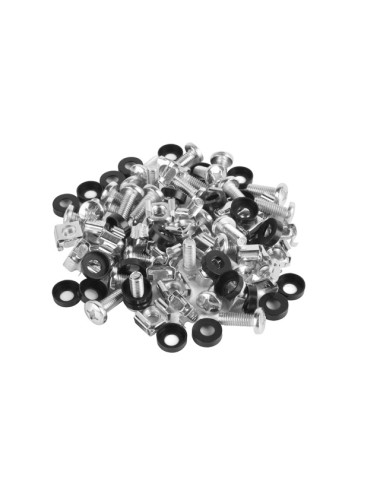 Lanberg | 19'' Mounting Screws Set (basket, washer, screw), 50 pcs