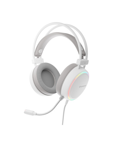 Genesis RGB Gaming Headset | Neon 613 G2 | Wired | Over-ear | Microphone | White