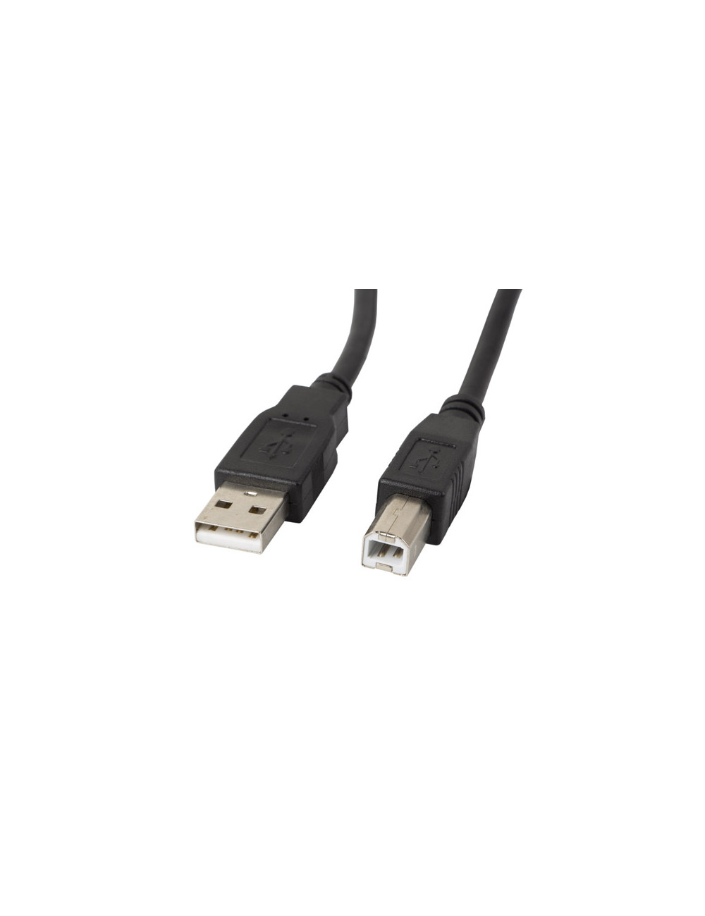 Lanberg USB Type-A to USB Type-B 2.0 Cable, 1.8 m | CA-USBA-11CC-0018-BK | USB Type-A to USB Type-B